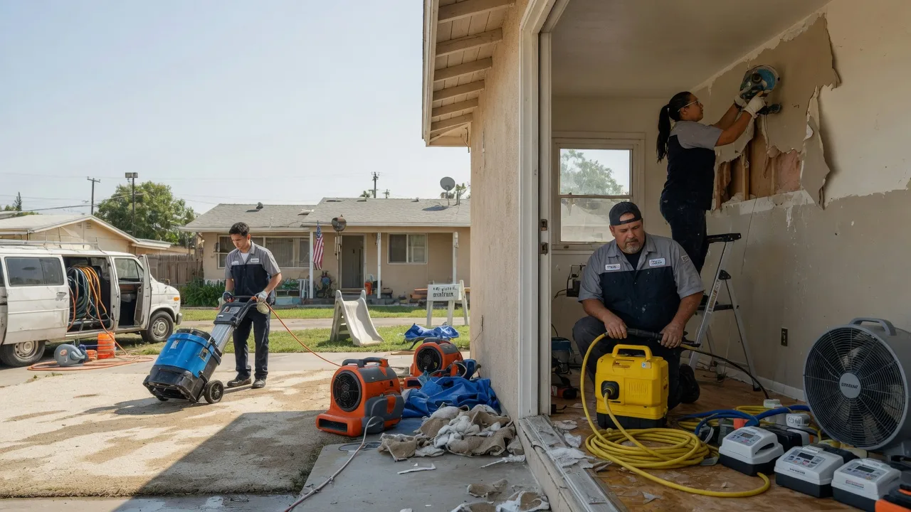 Water Damage Restoration in Amherst, TX near me